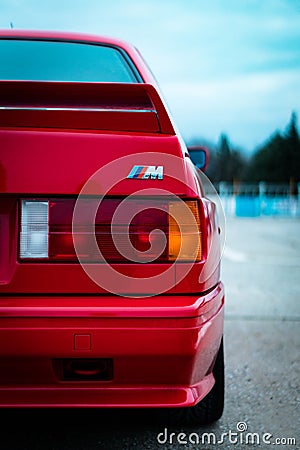 BMW E30 M3 Editorial Stock Photo