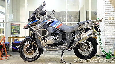 Bmw GS1200 motorcycle Editorial Stock Photo