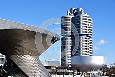 BMW headquarters, Munich Editorial Stock Photo