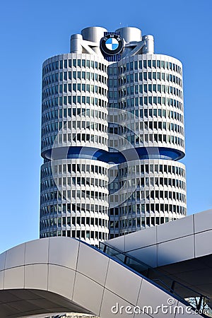 BMW headquarters, Munich Editorial Stock Photo