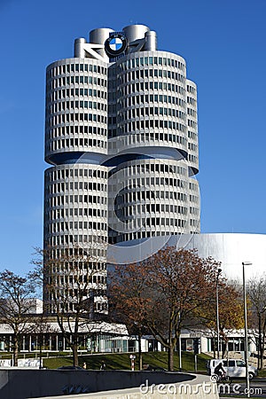 BMW headquarters, Munich Germany Editorial Stock Photo