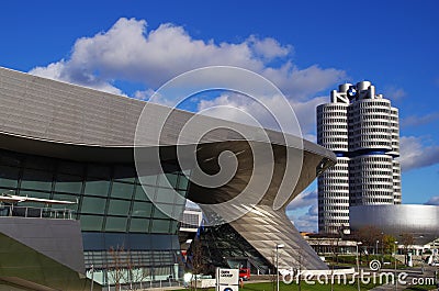 BMW Headquarters Munich Germany Editorial Stock Photo