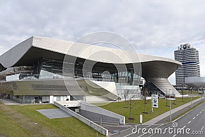 BMW Headquarters Munich Germany Editorial Stock Photo