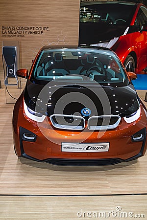 BMW i3 concept coupe Editorial Stock Photo