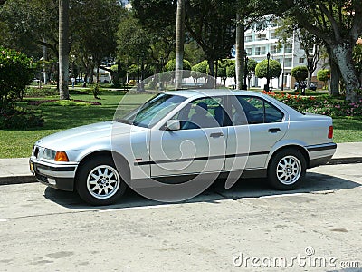 BMW 316 i A Editorial Stock Photo