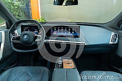 BMW iX xdrive40 Editorial Stock Photo