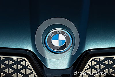 BMW iX xdrive40 Editorial Stock Photo