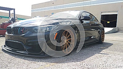 BMW M4 Editorial Stock Photo