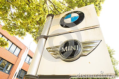 BMW and Mini Editorial Stock Photo