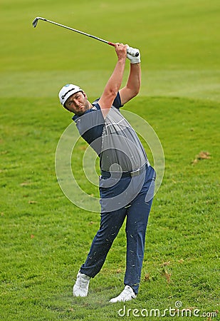 BMW PGA Championship Round Four, Wentworth Golf Club, Virginnia Water, Surrey UK. 22 September 2019 Editorial Stock Photo