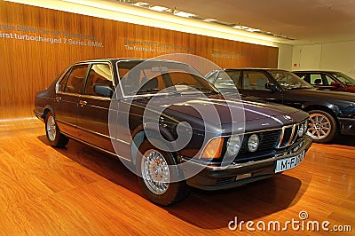 BMW 7 Series (E23) (1977â€“1986) Editorial Stock Photo