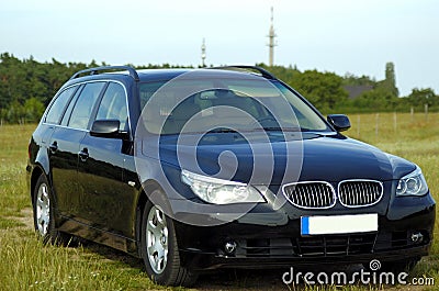 Bmw touring Stock Photo