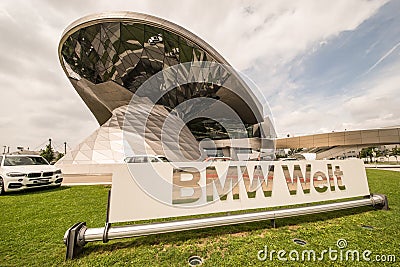 BMW Welt Editorial Stock Photo