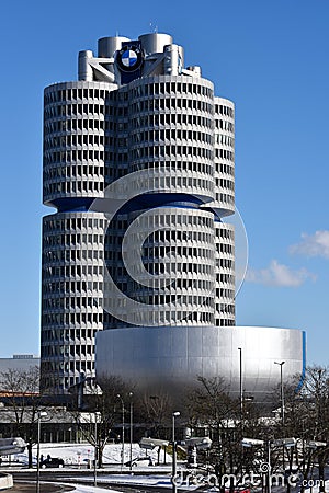 BMW headquarters, Munich Editorial Stock Photo