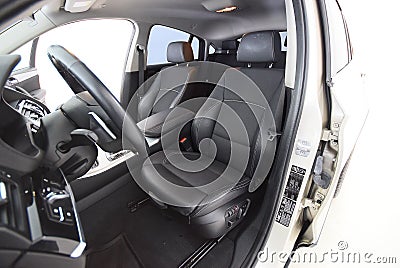 BMW X4 2015 exterior interior Editorial Stock Photo