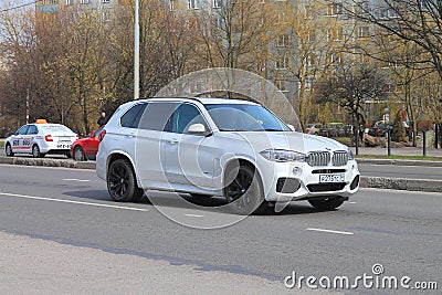 BMW X5 M Editorial Stock Photo