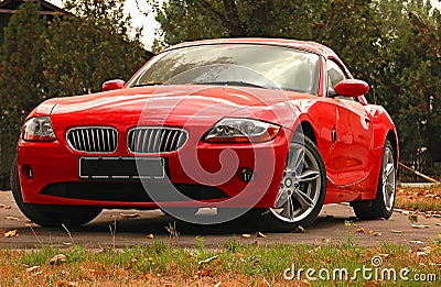 BMW Z4 concept sports car Stock Photo