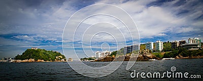 Boa Viagem island in Niteroi Stock Photo