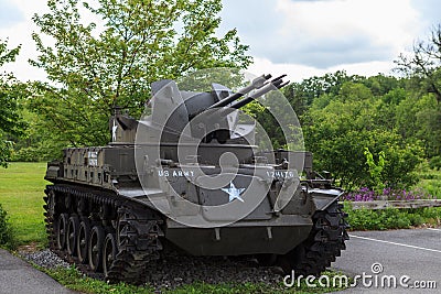 Pennsylvania Military Museum Armoured Military Vehicle Editorial Stock Photo