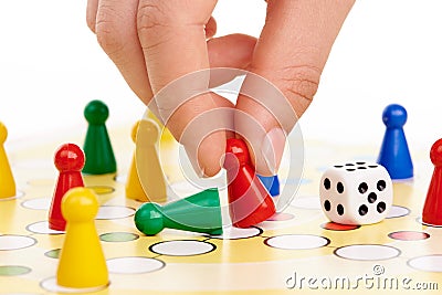 Board game Stock Photo