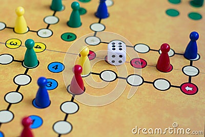 Board game Stock Photo