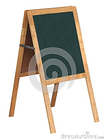 Board with stand Stock Photo