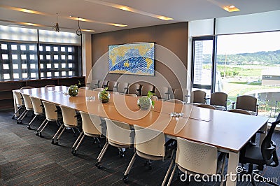 The boardroom Stock Photo