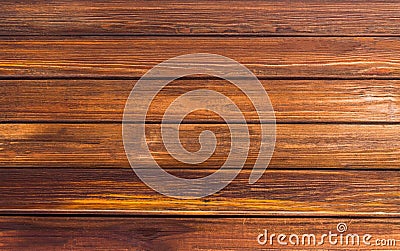 Boards nutty tone brown natural background, texture wooden horizontal lines pattern Stock Photo