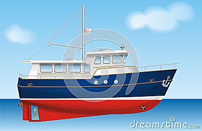 Boat Vector Illustration