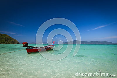 Boat on a beach Stock Photo