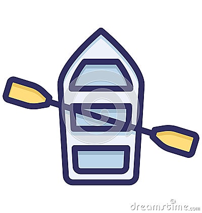 Boat, boating Isolated Vector Icon that can be easily modified or edited Vector Illustration