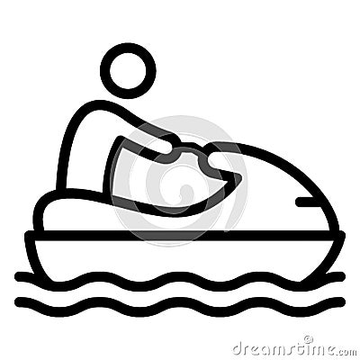 Boat, boating Vector Icon which can easily edit Stock Photo