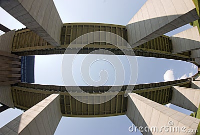 Boat elevator Stock Photo