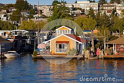 Boat House Editorial Stock Photo