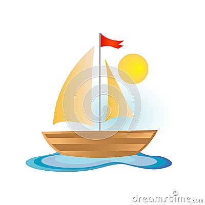 Boat icon Vector Illustration