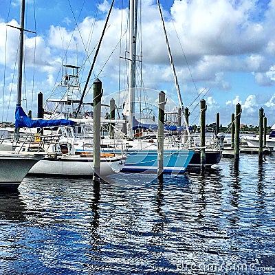 Boat life Stock Photo