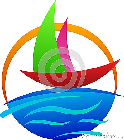 Boat logo Vector Illustration