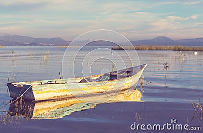 Boat in Mexico Stock Photo