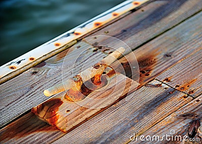 Boat Tie Stock Photo