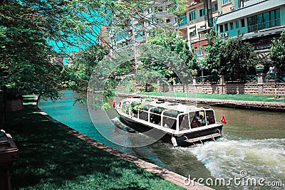 A boat trip from Eskisehir Turkey Editorial Stock Photo