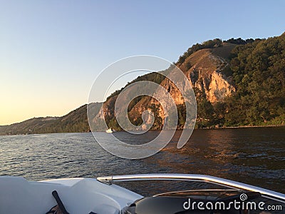 A boat trip Stock Photo