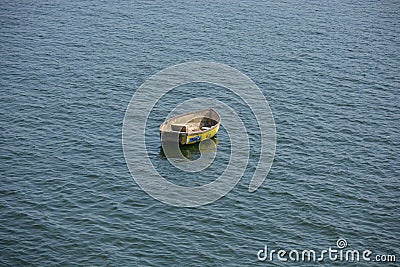 A boat in the wilderness Editorial Stock Photo