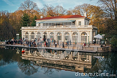 Boathouse + Audubon Center at Prospect Park, Brooklyn, New York Editorial Stock Photo