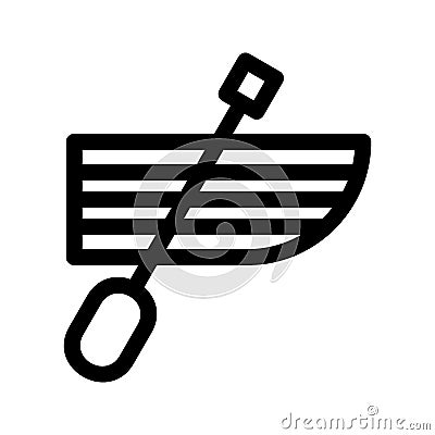 Boating icon or logo isolated sign symbol vector illustration Vector Illustration