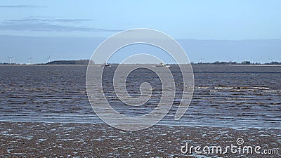 Looking to sea and boats Stock Photo