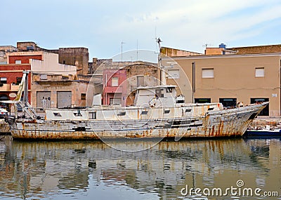 Mazara del vallo sicily italy Stock Photo