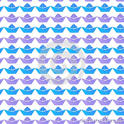 Boats pattern Stock Photo