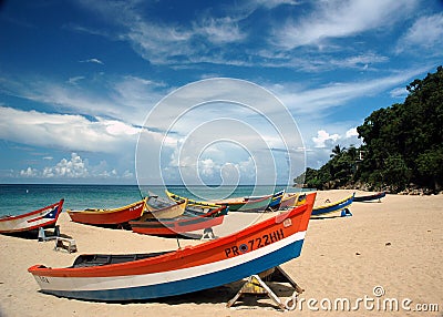 Boats Scene Stock Photo