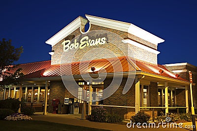 Bob Evans Restaurant Editorial Stock Photo