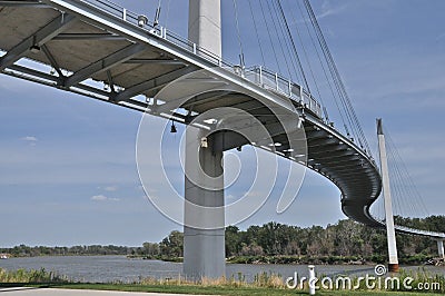 Bob Kerrey Bridge Stock Photo